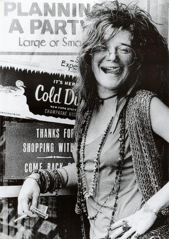 Janis Joplin Quote Poster print wall art home gift decor literary gift